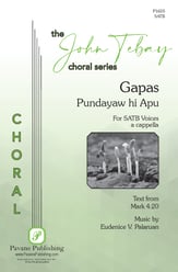 Gapas SATB choral sheet music cover